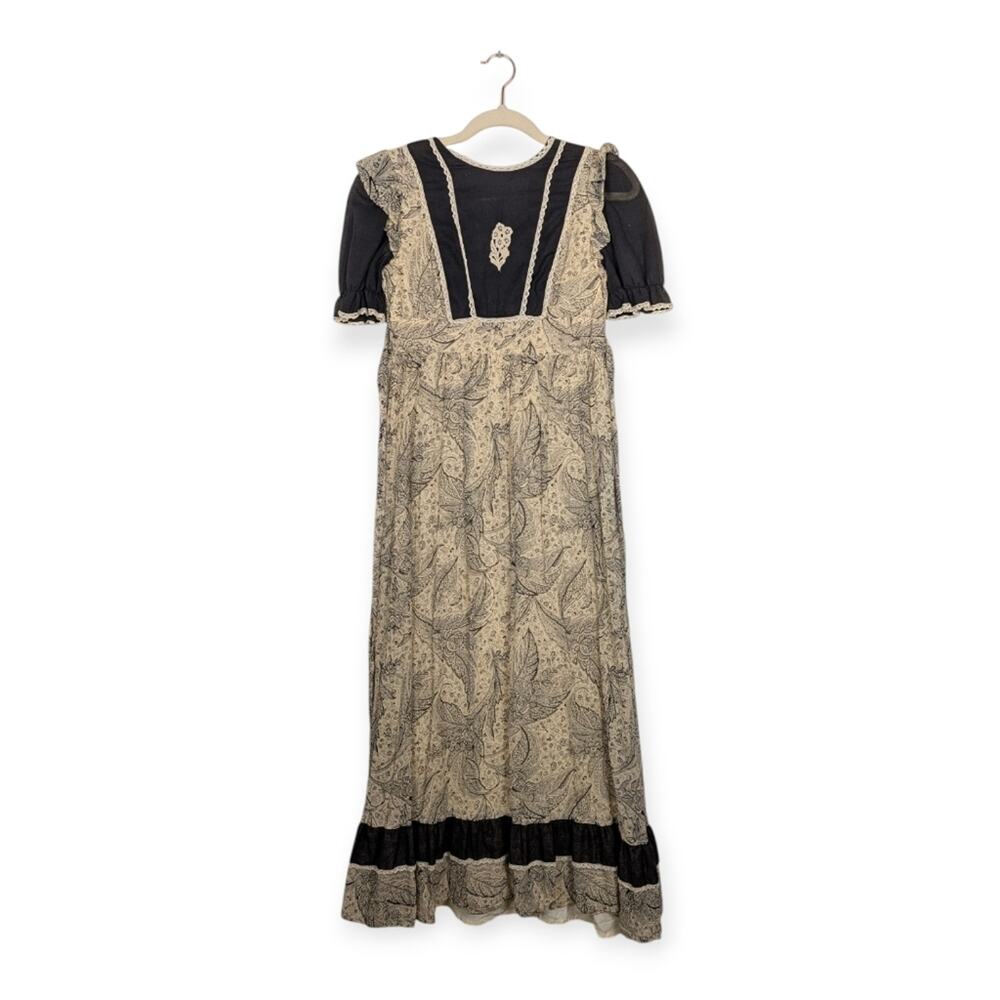 Vintage Miss Slenderella Women's Dress Vintage Prairie Maxi Dress Size 13